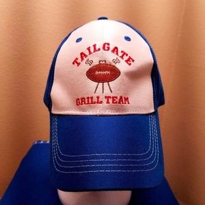 Tailgate Grill Team Cap Hat Adjustable Closure